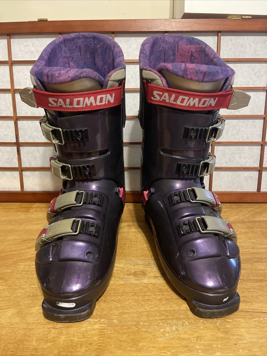 SALOMON EVOLUTION 8.1 DOWNHILL SKI BOOTS, MONDO |