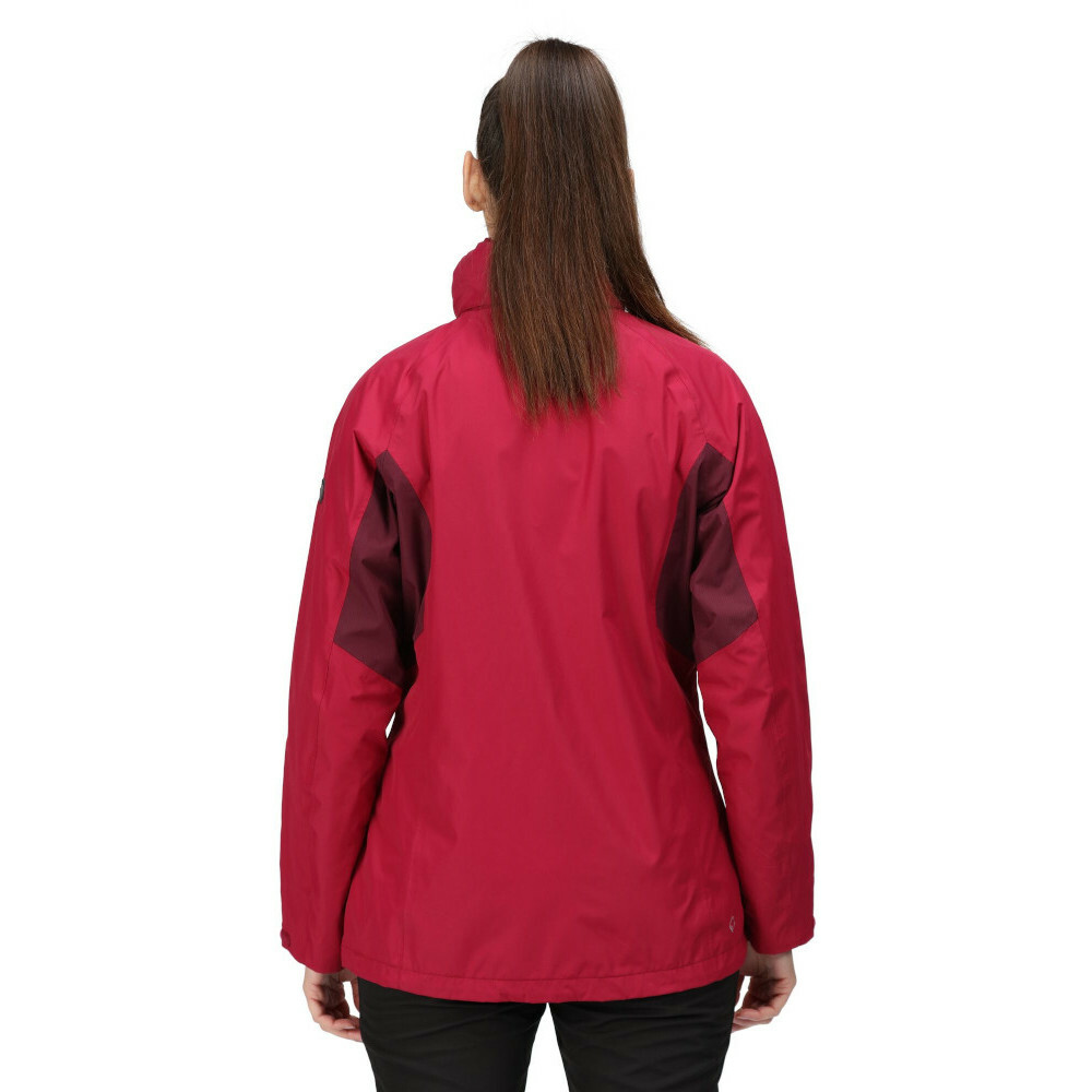 Womens Regatta Red Premilla IV 3-in-1 Waterproof Jacket - Red