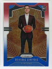 2019-20 Deividas Sirvydis Panini Prizm Red White Blue Rookie RC #298