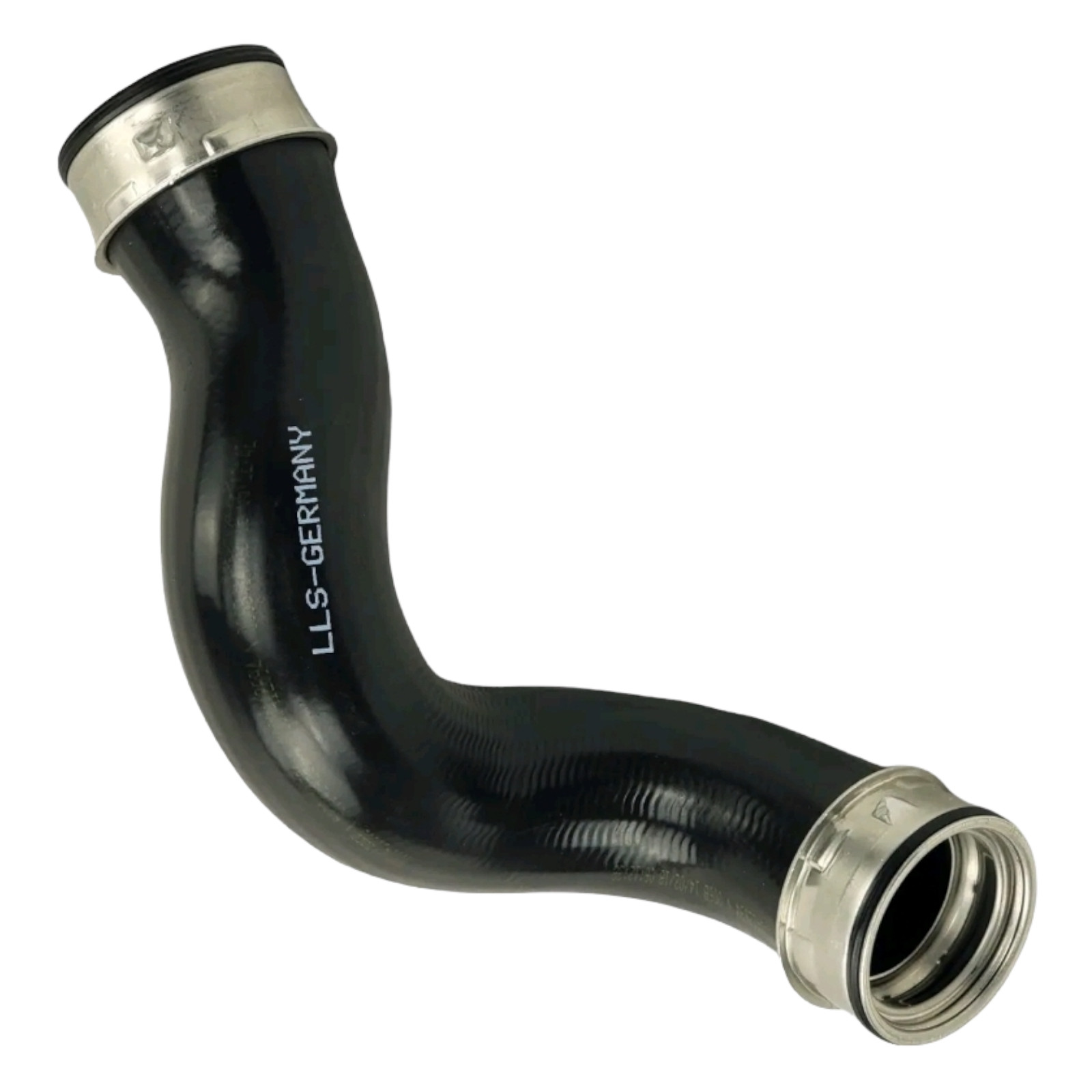 Charge Air Hose Turbo Pressure Hose For VW T5 1.9 TDI 7H0145980Q 2x Clamp