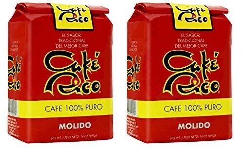 Café Rico - Puerto Rico Ground Gourmet 100% caffè puro 14 once (2 CONFEZIONE) *SIGILLATO* - Foto 1 di 3