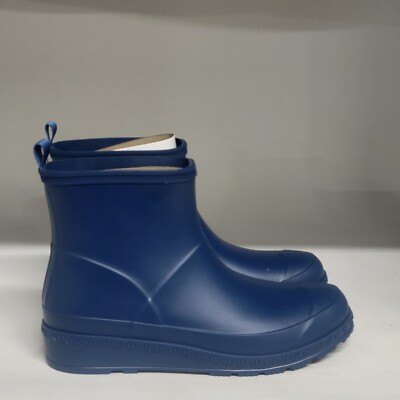 Michael Kors Mac Rainbootie River Blue Womens Size 11M