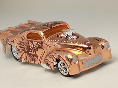 RARE 2007 Hot Wheels Dream Halloween CAAF 1941 Willys Real Riders