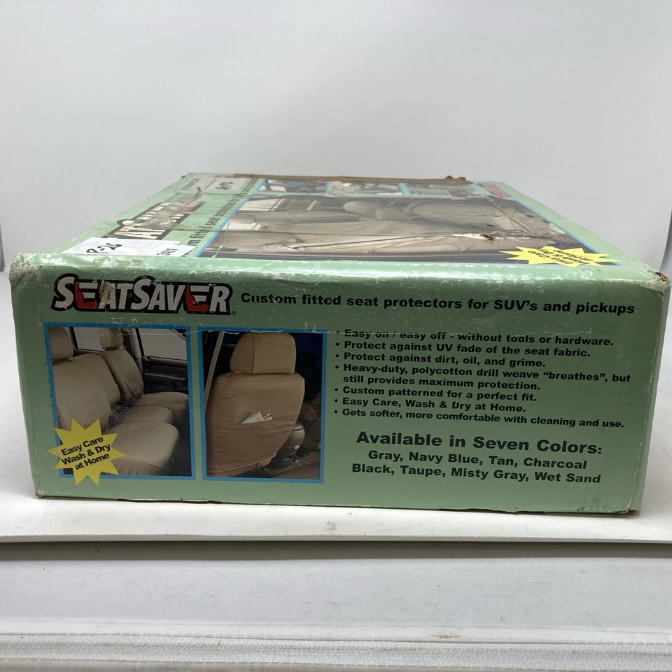 Seat Saver SS2380PCTN Tan Seat Cover for 2007-08 Jeep Wrangler Front Row Buckets - Image 3 of 4