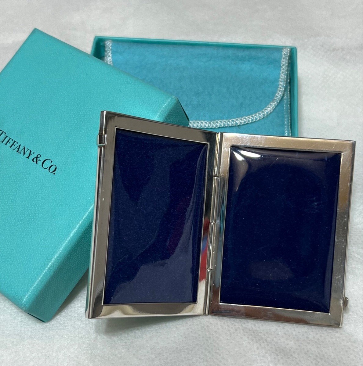 Tiffany&Co Folding Frame 60gr of Sterling Siver of Tiffany Italy