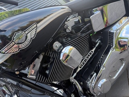 Barra de cambio Harley SPRINGER, acoplamiento de la palanca de cambios, aluminio pulido, se adapta a Harley Springer - Imagen 5 de 8
