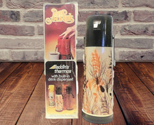 Termo dispensador de trigo otoño ALADDIN PUMP-A-DRINK 1970 1 QT EE. UU. NUEVO EN CAJA