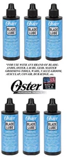 LOT 6-Oster PREMIUM Lubricating Clipper Blade&Shear OIL Lube*Works w/ALL BRANDS