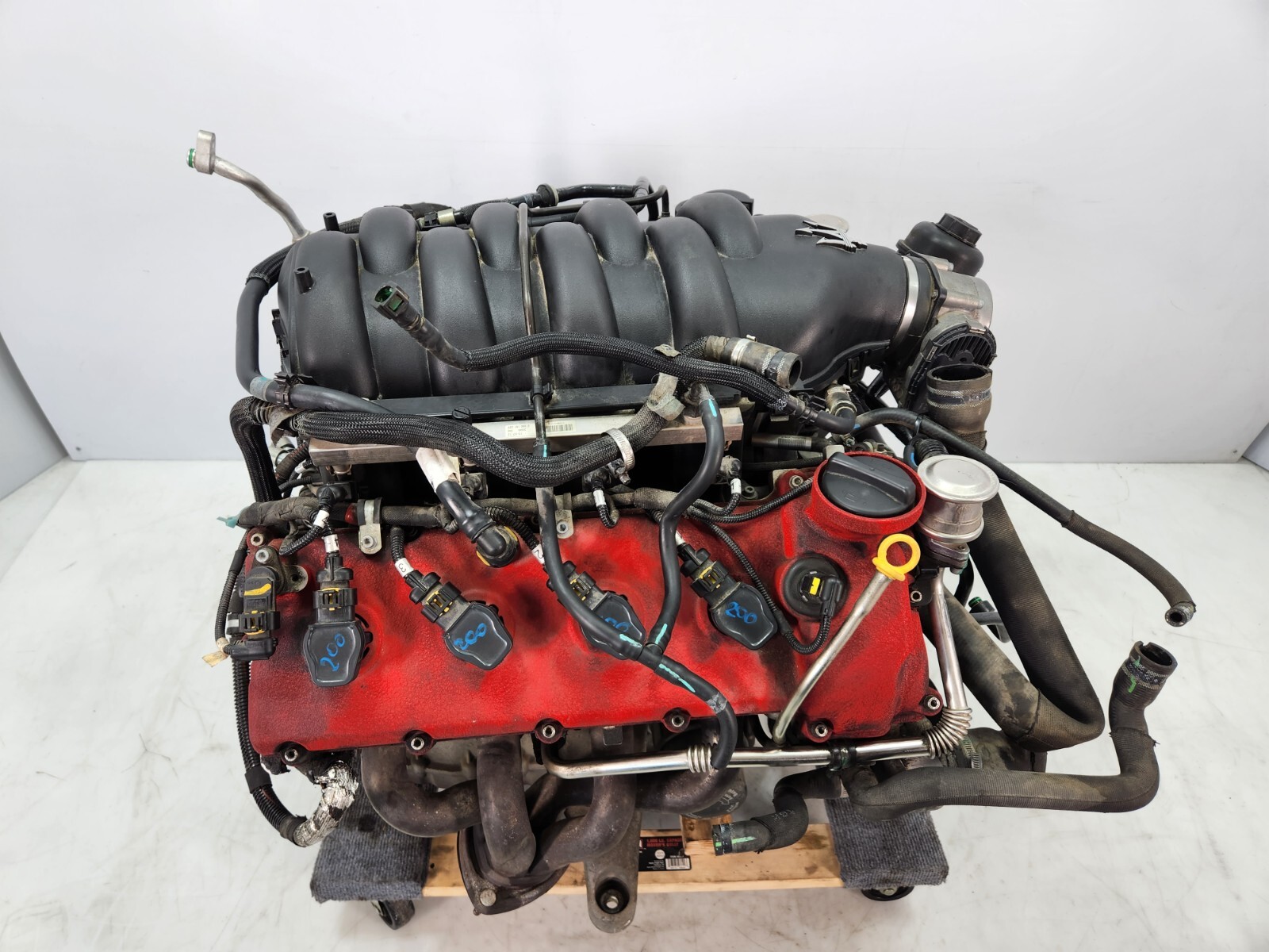 ✅ 2013-2019 OEM Maserati GT Sport RWD 4.7L V8 Engine Motor Long Block 51k miles