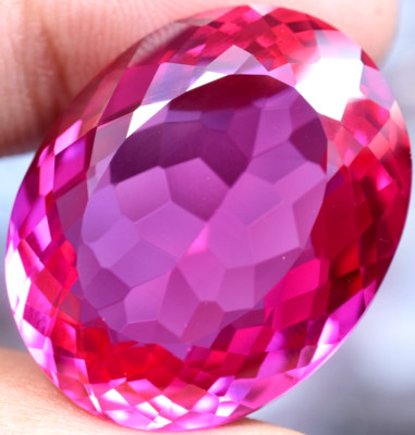 Extremely Rare & Natural 62.60 Ct SUNRISE RUBY  GGL Certified Loose Gemstone