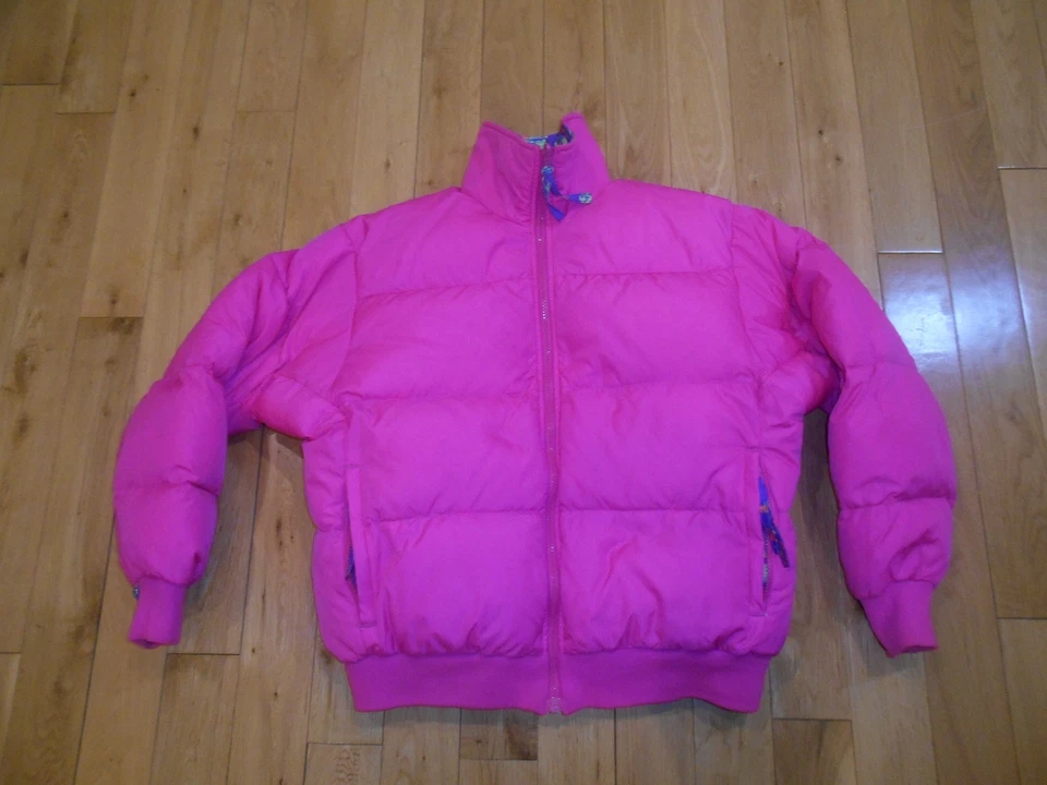 Vtg Columbia Radial Sleeve Reversible Women Ski Down Winter Coat Jacket Ladies L - Image 4 of 4