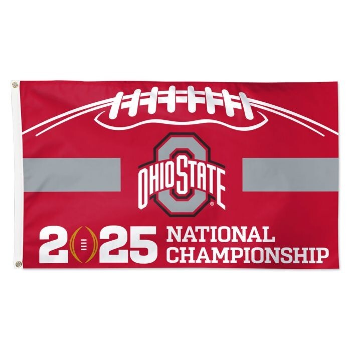 2025 Ohio State Buckeyes Championship Flag 3x5 FT Banner