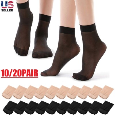 short dress socks women Calzedonia Sheer Short Socks with Rhinestones Woman Black SIZE ONE SIZE