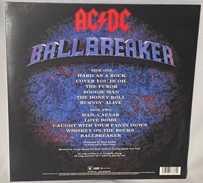 LP AC/DC Ballbreaker (ACDC) (GOLD Vinyl, 50th Ann 2024) NEW MINT