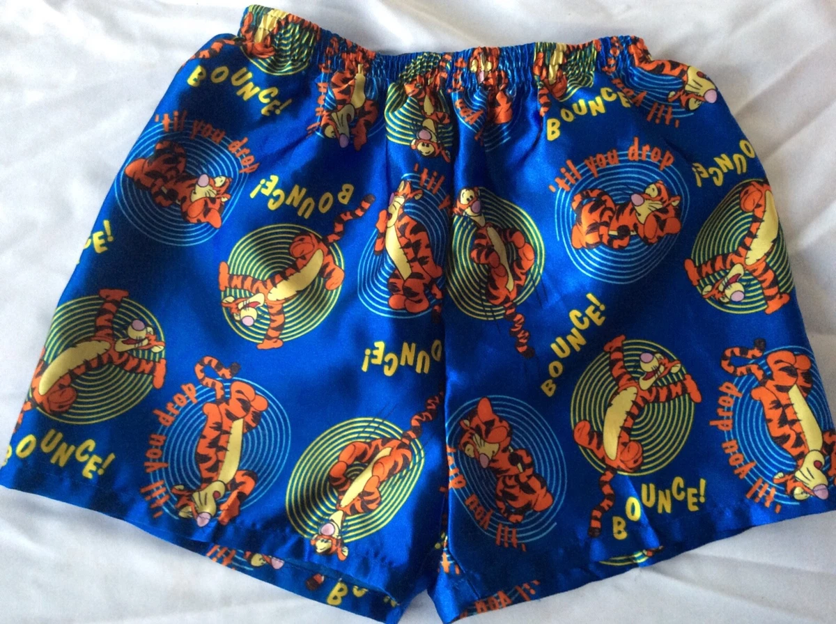 Excellent Target DISNEY Tigger Winnie Pooh boys satin boxer shorts Size 6