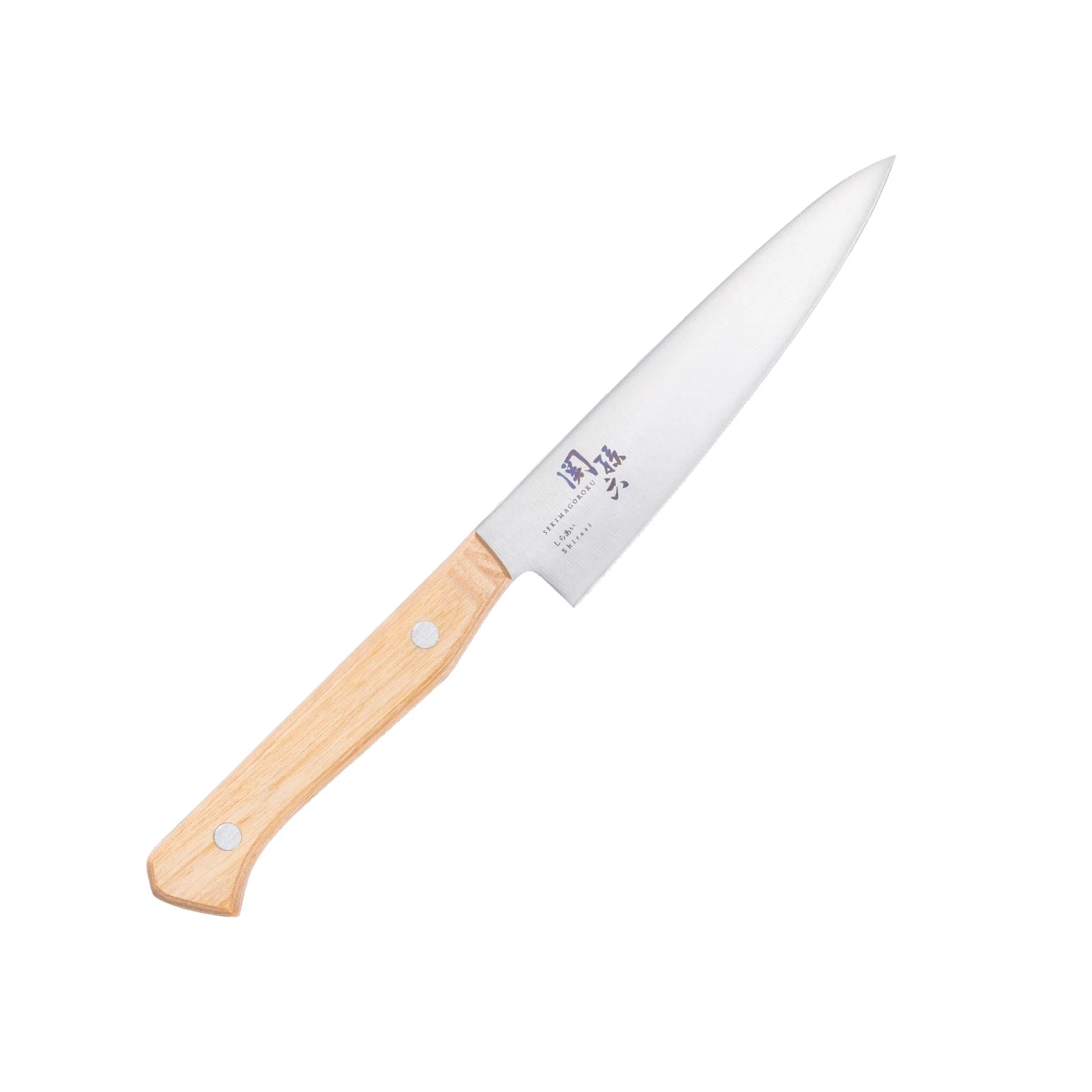 KAI Petty Knife 120mm Seki Sunrock Shirai White Wood AB5480 Made in Japan