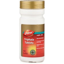 Dabur Triphala Tablets 60tab Digestive Wellness Herbal Ayurvedic