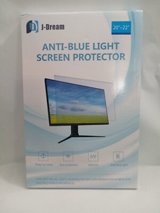 Hanging 20, 21.5, 22 Inch Blue Light Screen Protector, Anti Glare Screen Cover