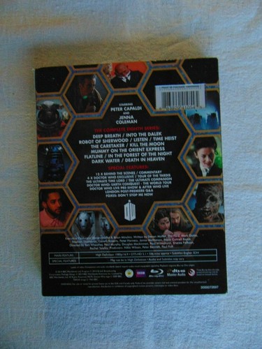 Doctor Who: The Complete Eighth Series (Blu-ray Disc, 2014, 4-Disc Set) - Picture 4 of 5