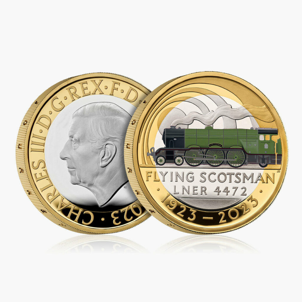 The Flying Scotsman 2023 Coloured Decal BU Grelly UK