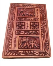 Secret compartment box, Wooden handmade, Hidden compartment box, Jewelry box