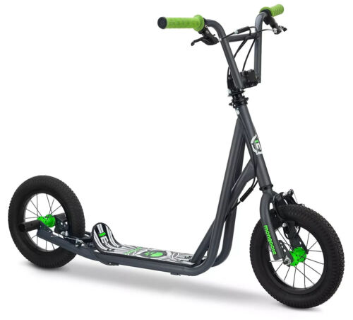 Grey Mongoose Expo Scooter 12" Wheels BMX Free Style Rtr Hand Brake Ft Deck NIB