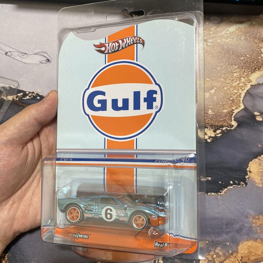 Hot Wheels RLC Ford GT40 Gulf 668/4000 - Rare Collectible Car 
