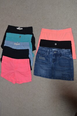 Lot of 8 Girl s Shorts Size 6 Mixed Brands Lot 9