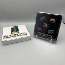 Vintage 1996 Atlanta Summer Olympics Collector's 5 Pin Set COA 786 RARE