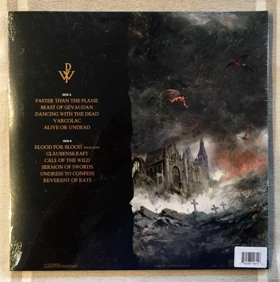 Powerwolf - Call Of The Wild (Ltd Ed Orange Black Splatter LP - Only 400 Made) - Image 2 of 4