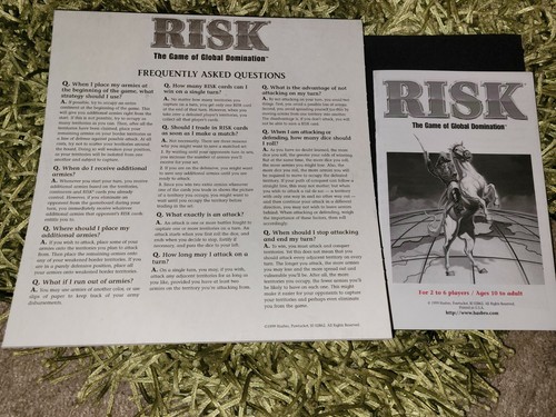 1999 Parker Brothers Hasbro Risk Board Game of Global Domination| Complete - Picture 2 of 7
