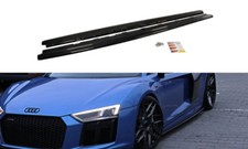 CUP Seitenschweller Ansätze schwarz für Audi R8 V8 V10 GT  Bj. 2015 Side Skirts