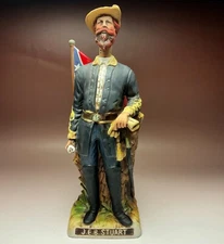JEB Stuart Porcelain Whiskey Liquor Bottle McCormick Decanter Made in Japan