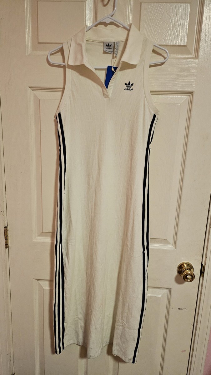Adidas Adidas Premium Originals Rib Dress Sz M off White