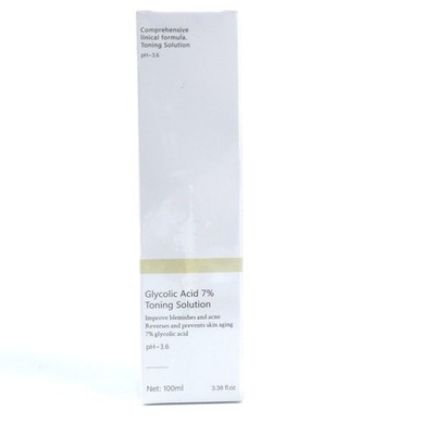 Glycolic Acid 7% Toning Resurfacing Solution New 100ml Remove Acne Moisturizer