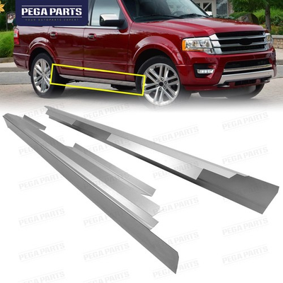 #ad Left amp; Right Side Rocker Panels Steel For Ford Expedition EL Models 2007 2017 $91.99