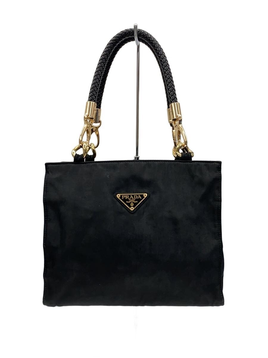 PRADA Handbag Nylon BLK Solid - image 1