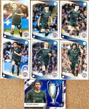 2025-26 Topps UEFA Club Competitions MANCHESTER  CITY Team Cards