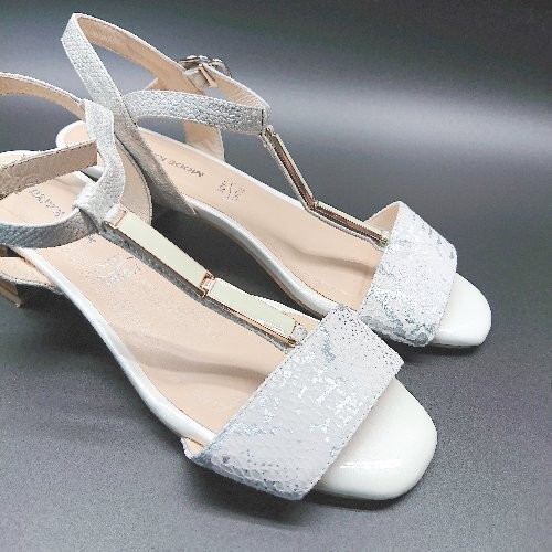 Mode Kaori Python Pattern Strap Sandals Size 23 S… - image 9