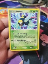 Team Aqua's Seviper 17/95 EX Team Magma vs Team Aqua Rare LP on eBay
