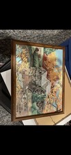 Tableau ancien par numéros cabane sur toile