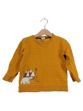 ALANA Pull Enfant Jaune Ours Polaire Coton Bio Casual (EU 98)