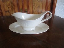 Villeroy & Boch Mettlach "Fiori"  Soßenschale mit Unterschale - Sauciere