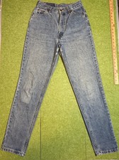 Levi  s Vintage Orange Tab Jeans   Size 28   Made in Canada   Style 596 Y2K