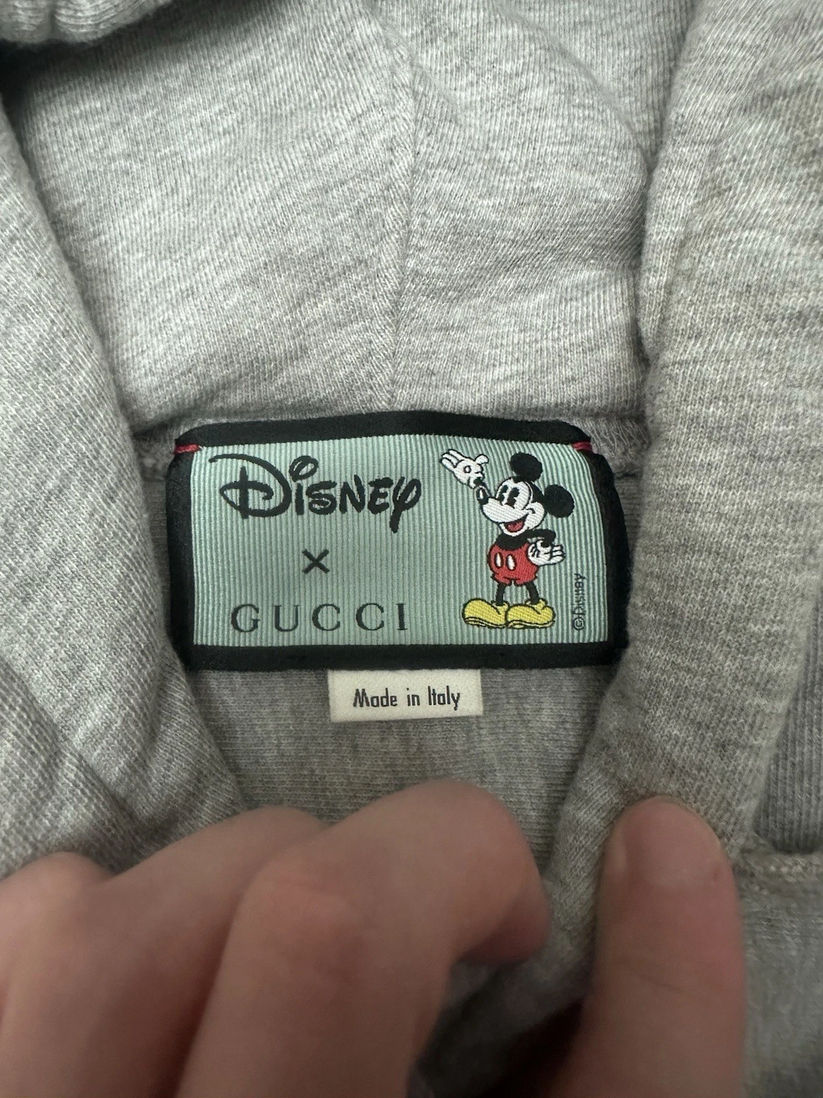 Felpa con cappuccio Gucci Disney Topolino taglia small funziona poco grande