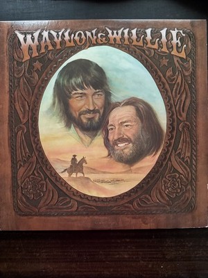 Waylon Jennings Willie Nelson Waylon and Willie LP Vinyl RCA AFL1 2686 