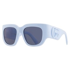 Gucci Blue Sport Ladies Sunglasses GG1545 004 53 GG1545 004 53