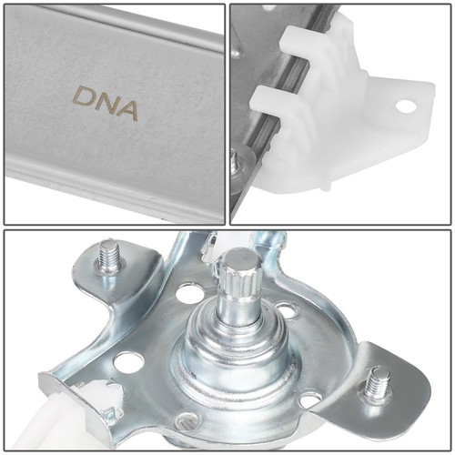 FOR 1995-1999 ACCENT SEDAN FRONT RIGHT PASSENGER SIDE MANUAL WINDOW REGULATOR - Picture 4 of 5