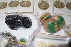 Lot of Miscellaneous Large and small Buttons Sewing Projects or Crafts. Brass — photo 8