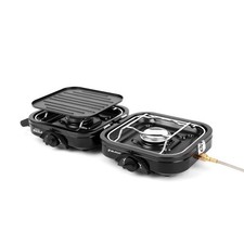 Sonik Sizzla 2 Burna Fishing Gas Stove Portable Camping Two Burner 2.3kw x2